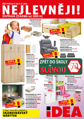 Idea nábytek letáky