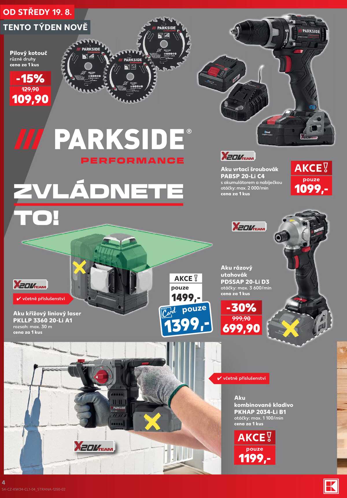 Kaufland - Spotřební zboží - 19.8.-25.8.2026 strana 4