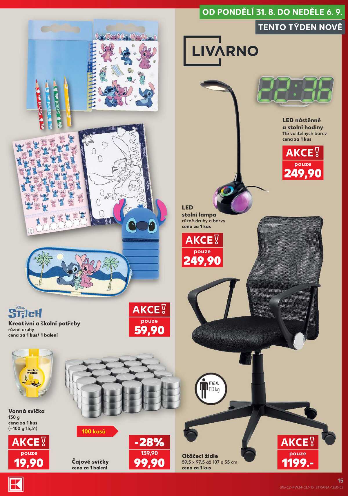 Kaufland - Spotřební zboží - 19.8.-25.8.2026 strana 15
