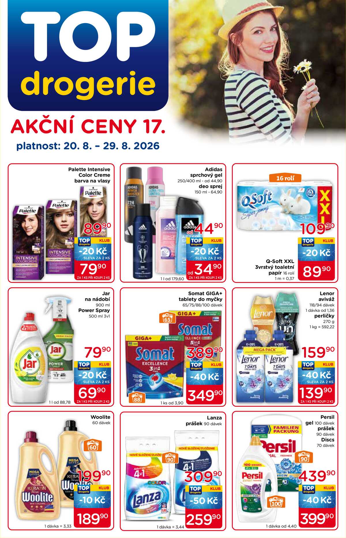 TOP drogerie do 29.8. strana 1