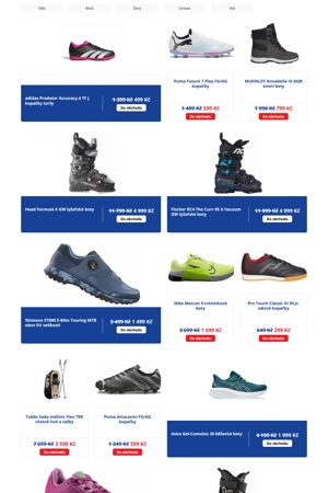 Intersport Boty - 18. 8. 2026