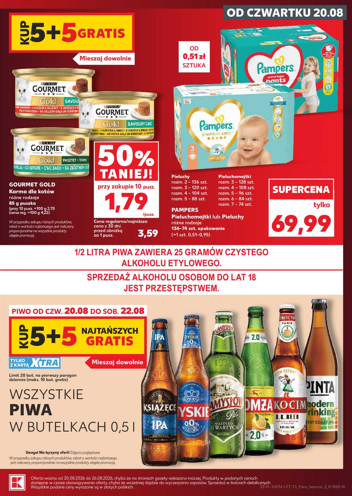 Leták Kaufland Polsko 20.8.-26.8.2026 - Týdenní zpravodaj strana 3