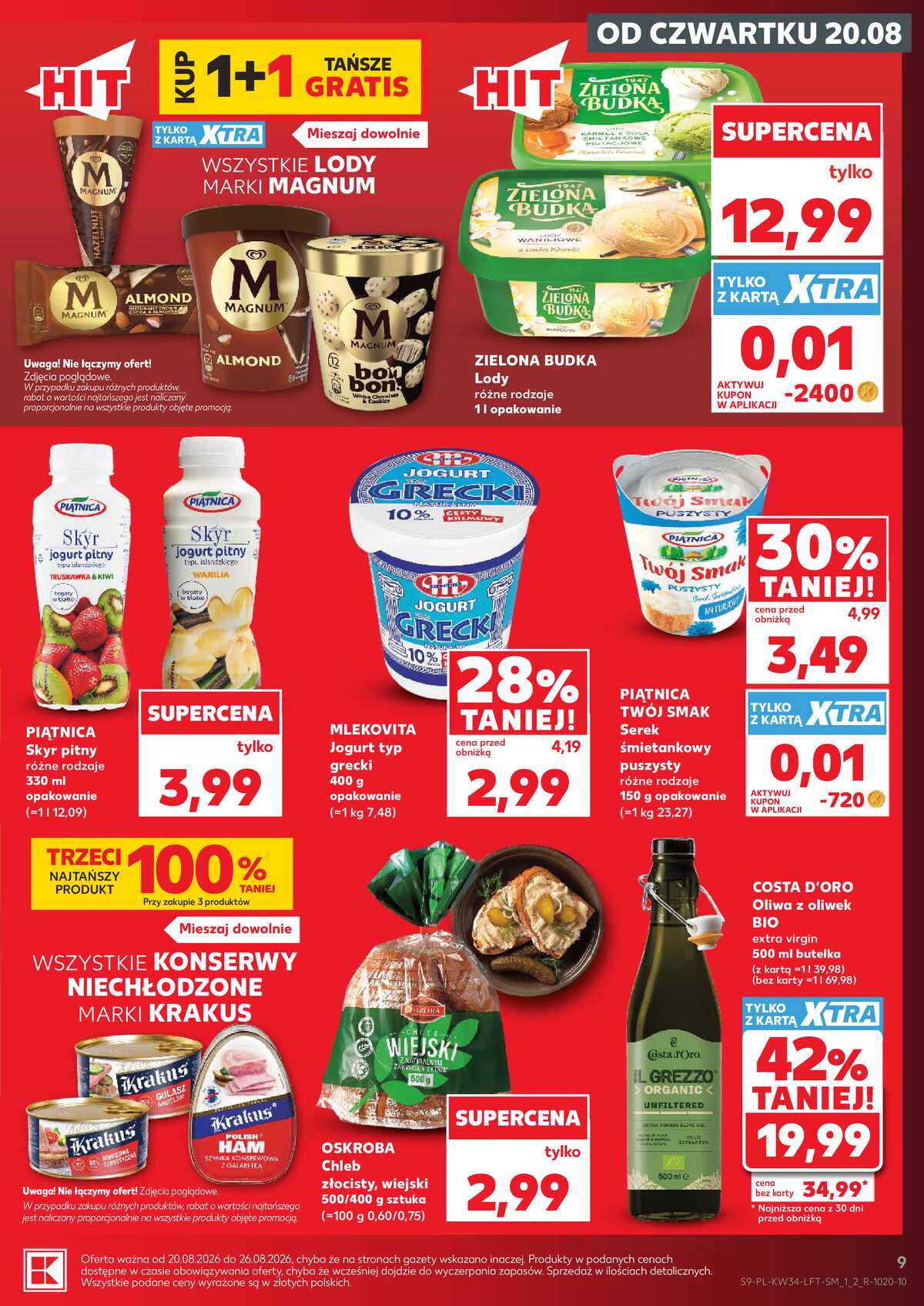 Leták Kaufland Polsko 20.8.-26.8.2026 - Týdenní zpravodaj strana 9