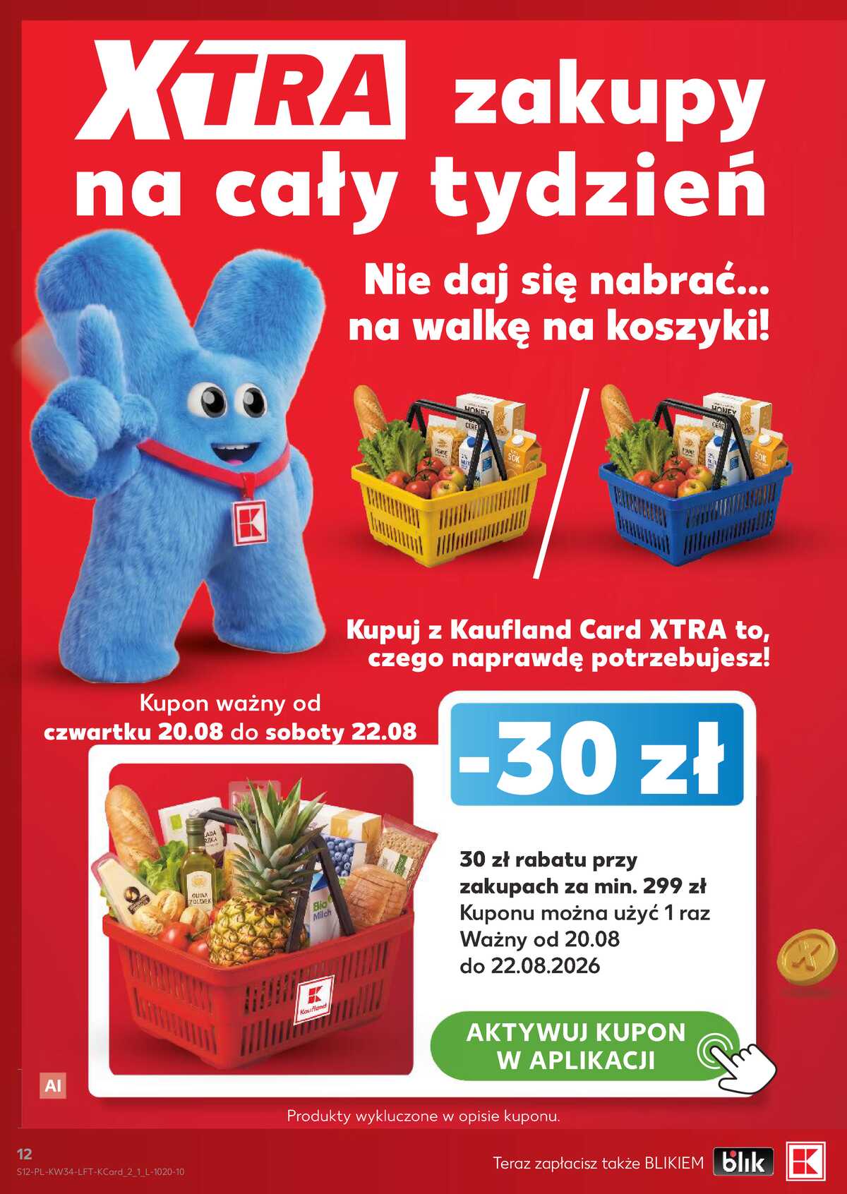 Leták Kaufland Polsko 20.8.-26.8.2026 - Týdenní zpravodaj strana 12