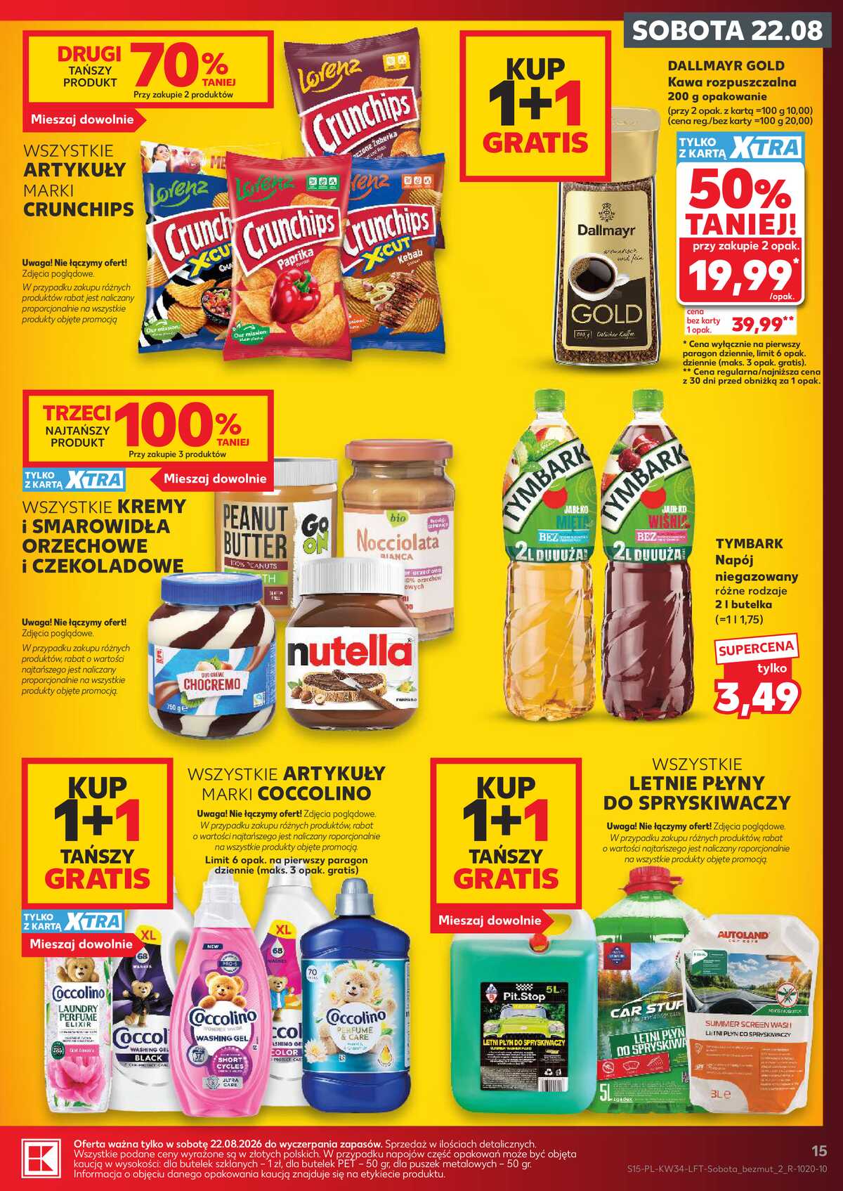 Leták Kaufland Polsko 20.8.-26.8.2026 - Týdenní zpravodaj strana 15