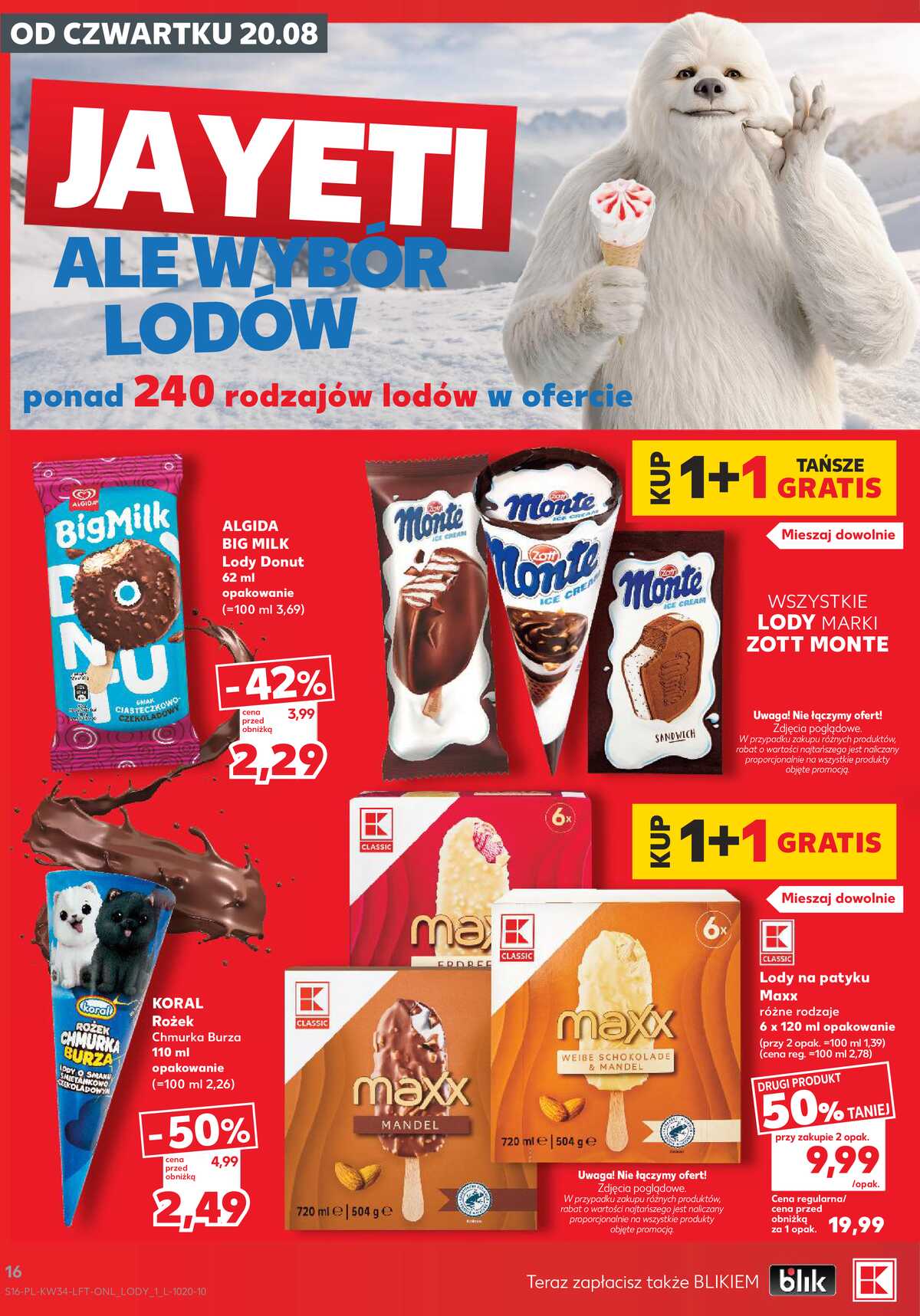Leták Kaufland Polsko 20.8.-26.8.2026 - Týdenní zpravodaj strana 16