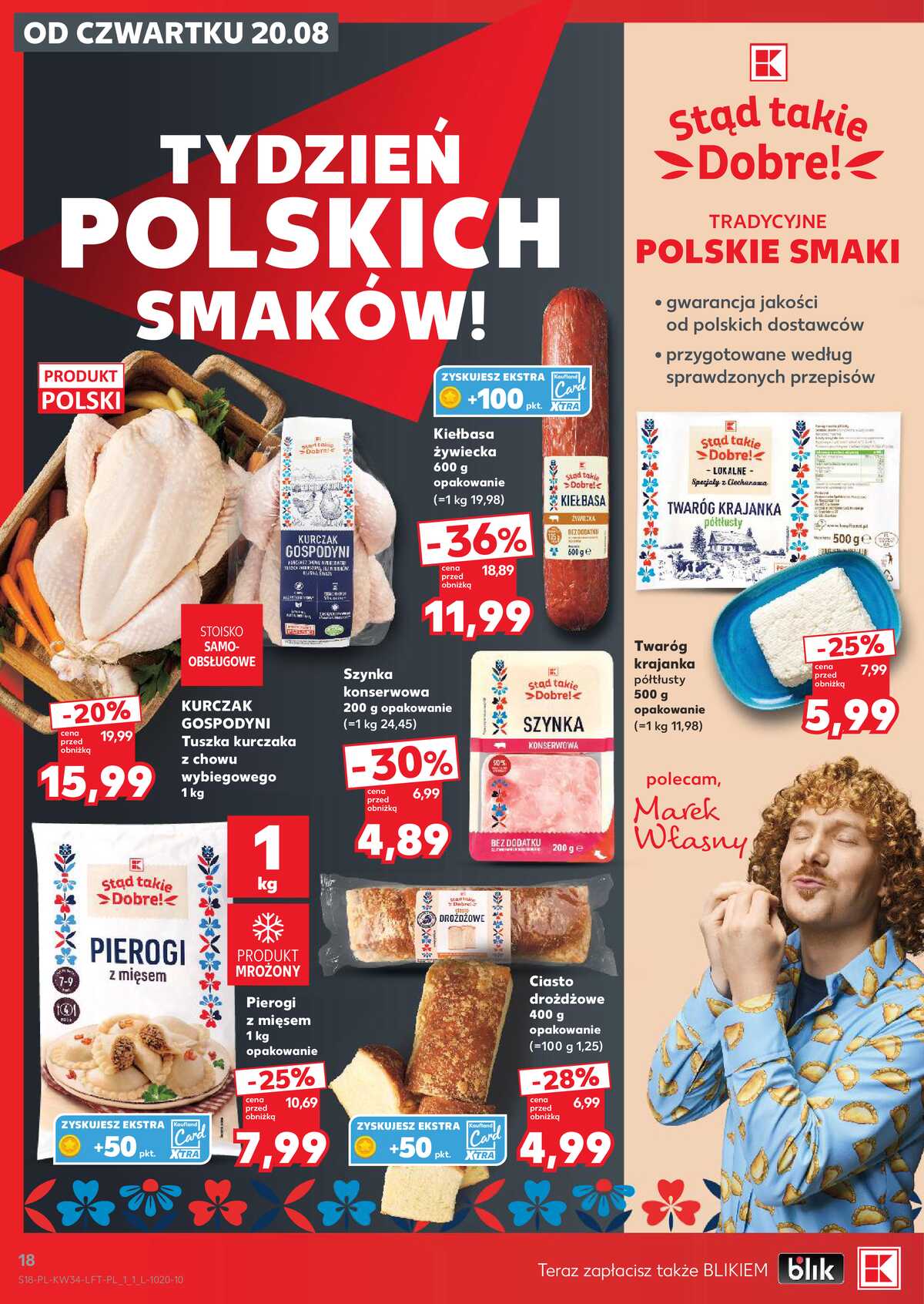 Leták Kaufland Polsko 20.8.-26.8.2026 - Týdenní zpravodaj strana 18
