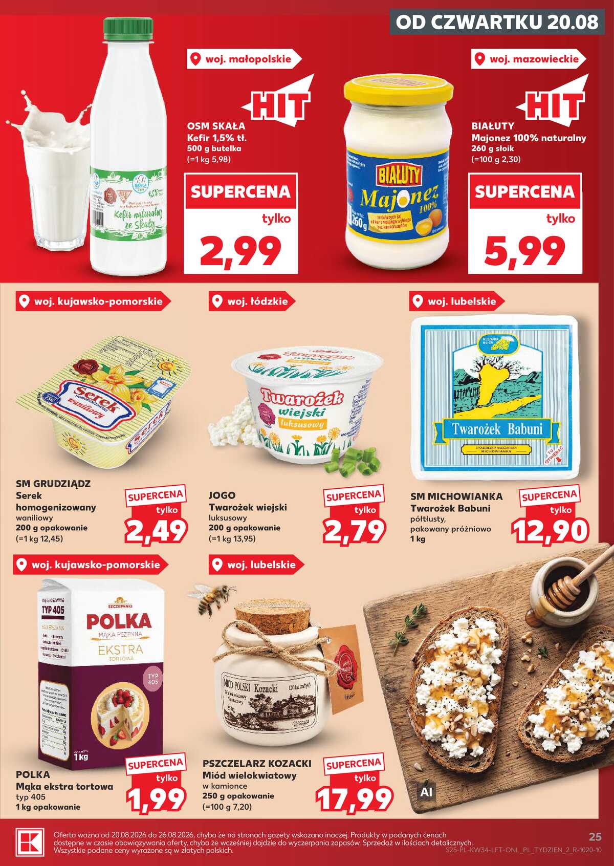 Leták Kaufland Polsko 20.8.-26.8.2026 - Týdenní zpravodaj strana 25