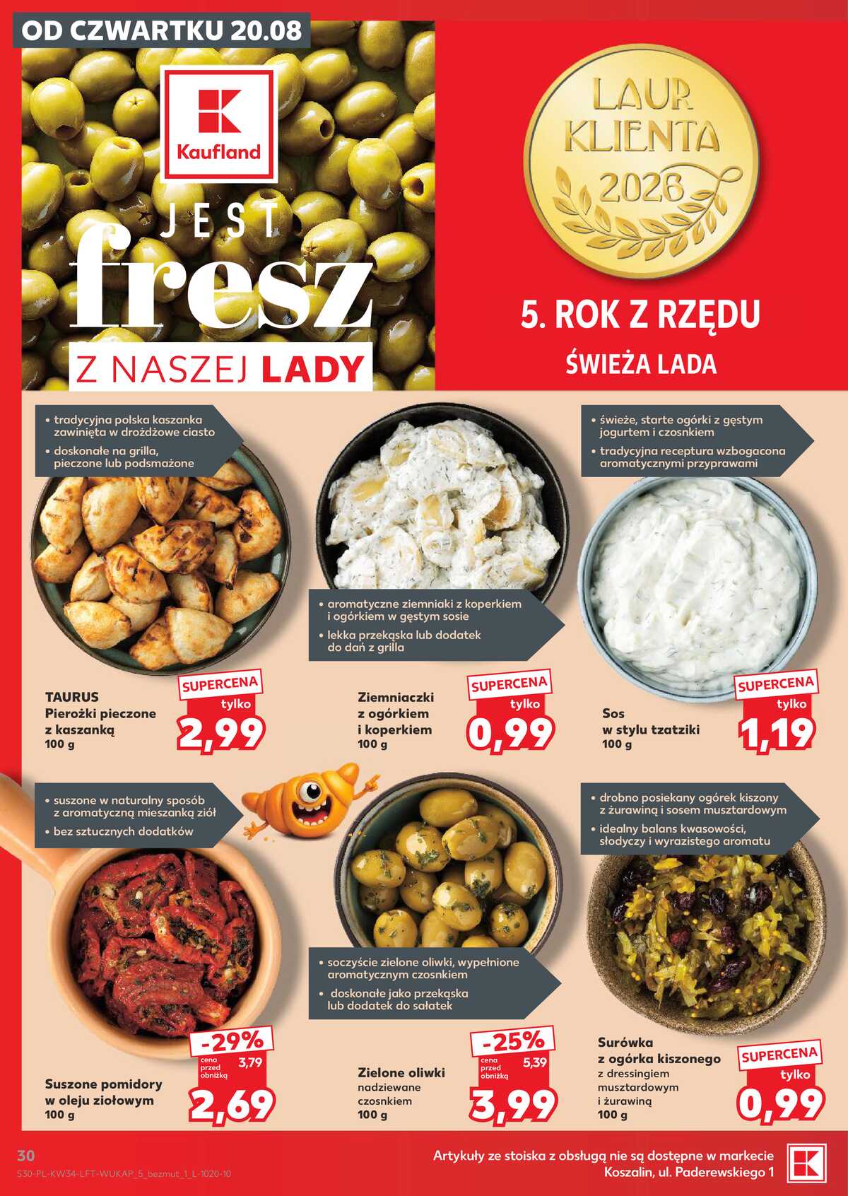Leták Kaufland Polsko 20.8.-26.8.2026 - Týdenní zpravodaj strana 30