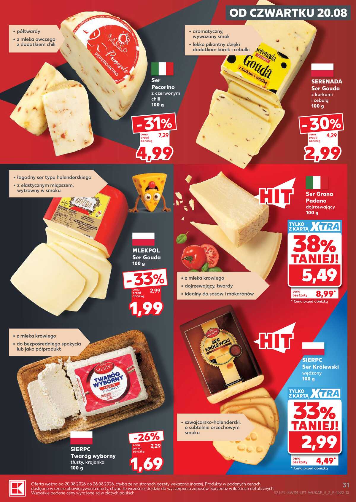 Leták Kaufland Polsko 20.8.-26.8.2026 - Týdenní zpravodaj strana 31