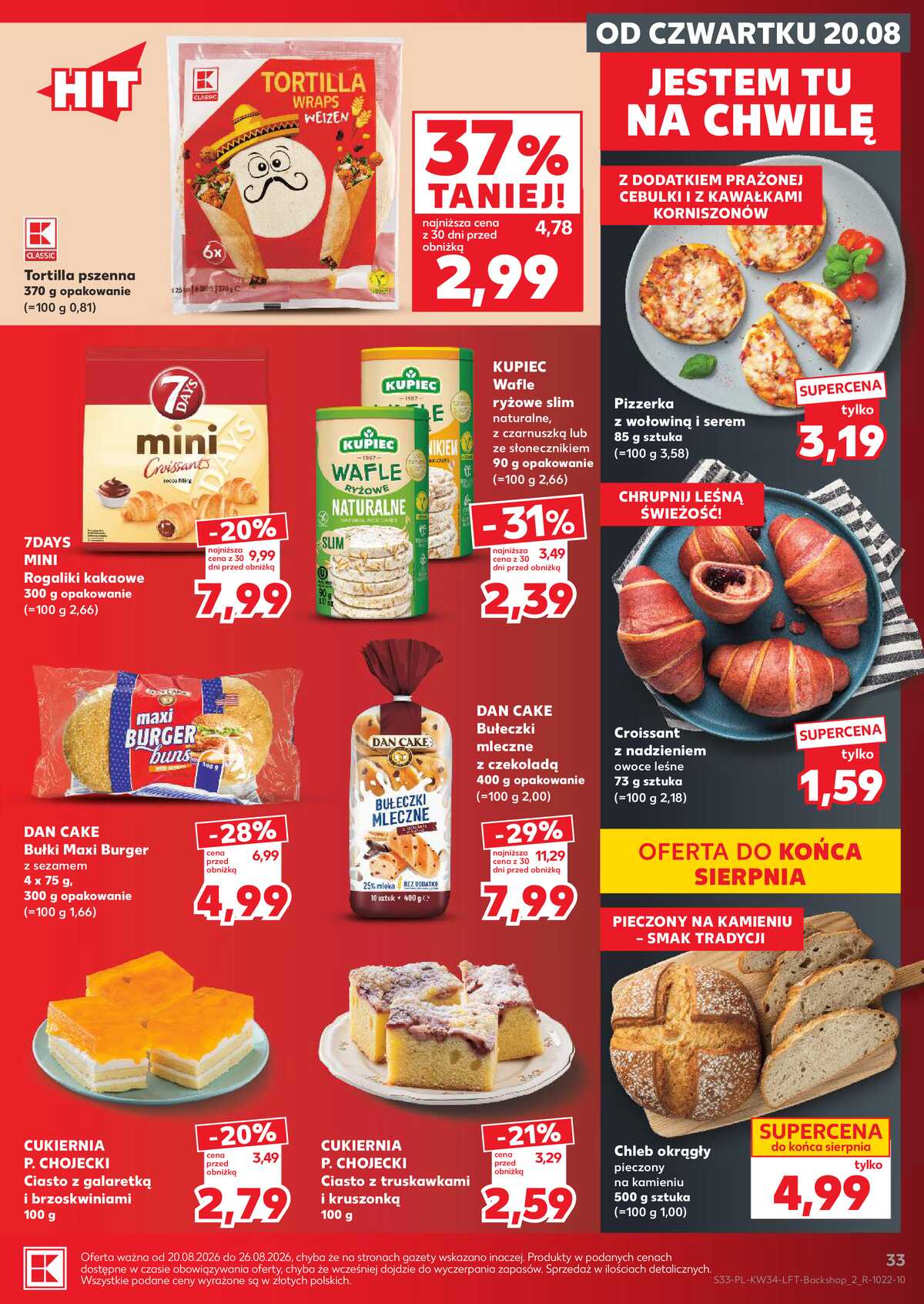 Leták Kaufland Polsko 20.8.-26.8.2026 - Týdenní zpravodaj strana 33