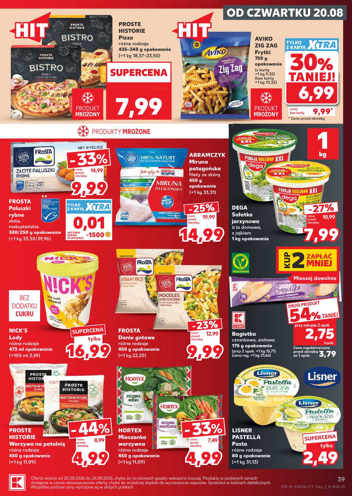 Leták Kaufland Polsko 20.8.-26.8.2026 - Týdenní zpravodaj strana 39
