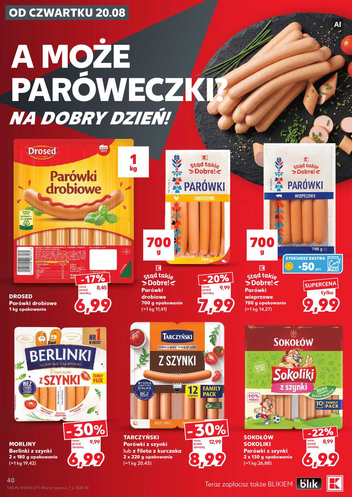 Leták Kaufland Polsko 20.8.-26.8.2026 - Týdenní zpravodaj strana 40