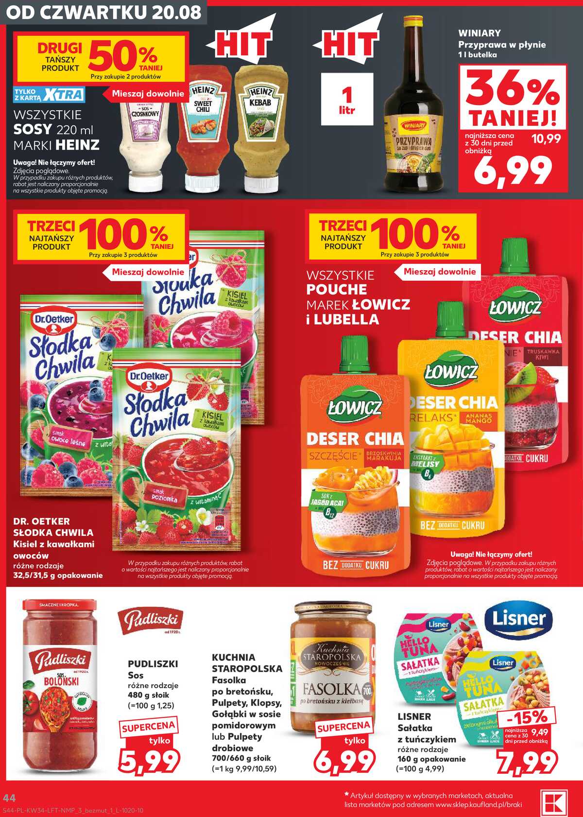 Leták Kaufland Polsko 20.8.-26.8.2026 - Týdenní zpravodaj strana 44