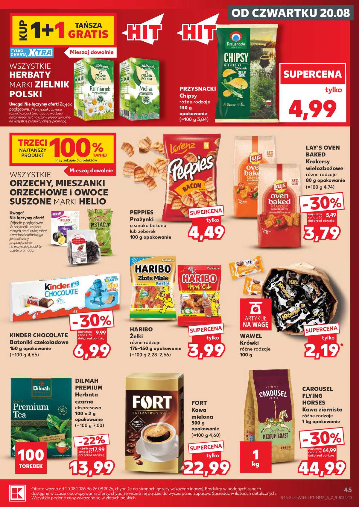 Leták Kaufland Polsko 20.8.-26.8.2026 - Týdenní zpravodaj strana 45