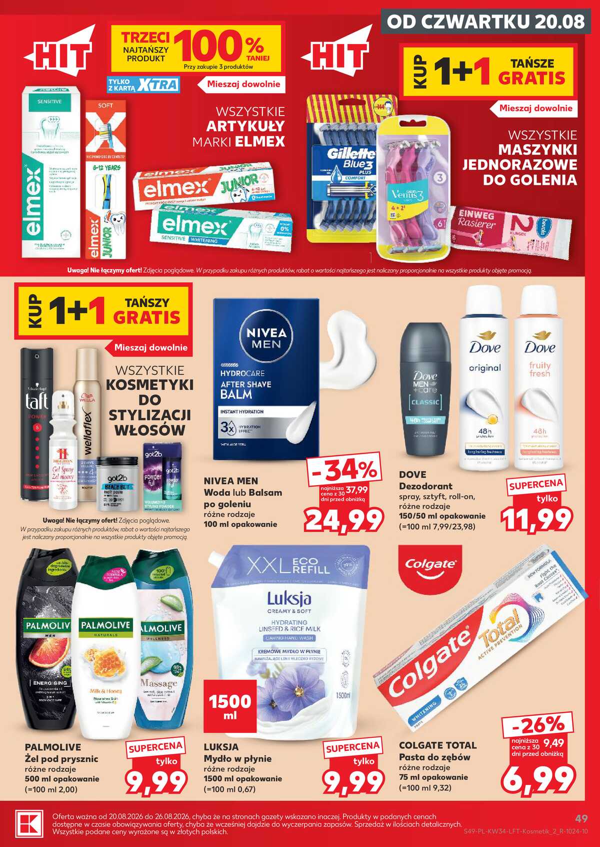 Leták Kaufland Polsko 20.8.-26.8.2026 - Týdenní zpravodaj strana 49