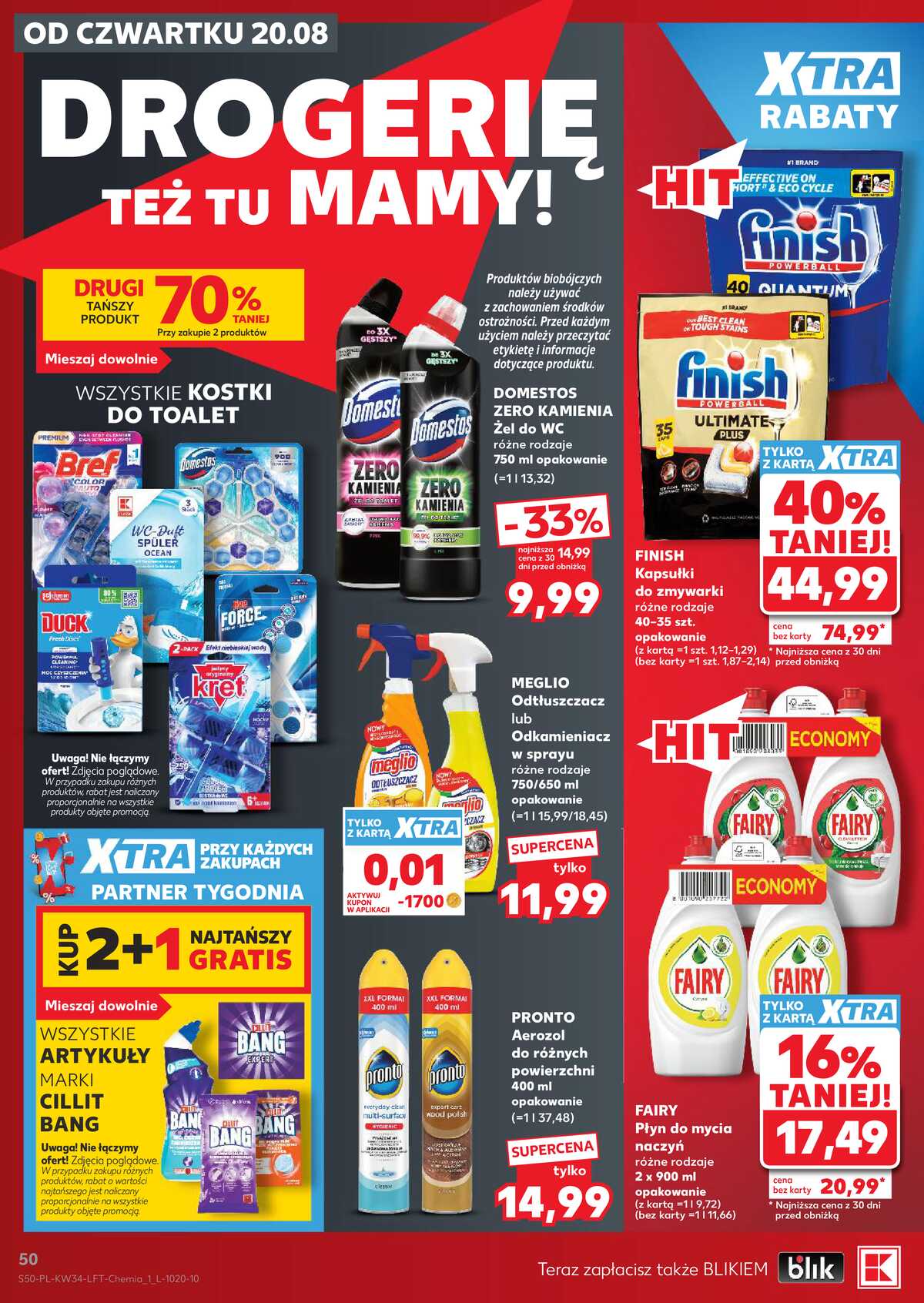 Leták Kaufland Polsko 20.8.-26.8.2026 - Týdenní zpravodaj strana 50