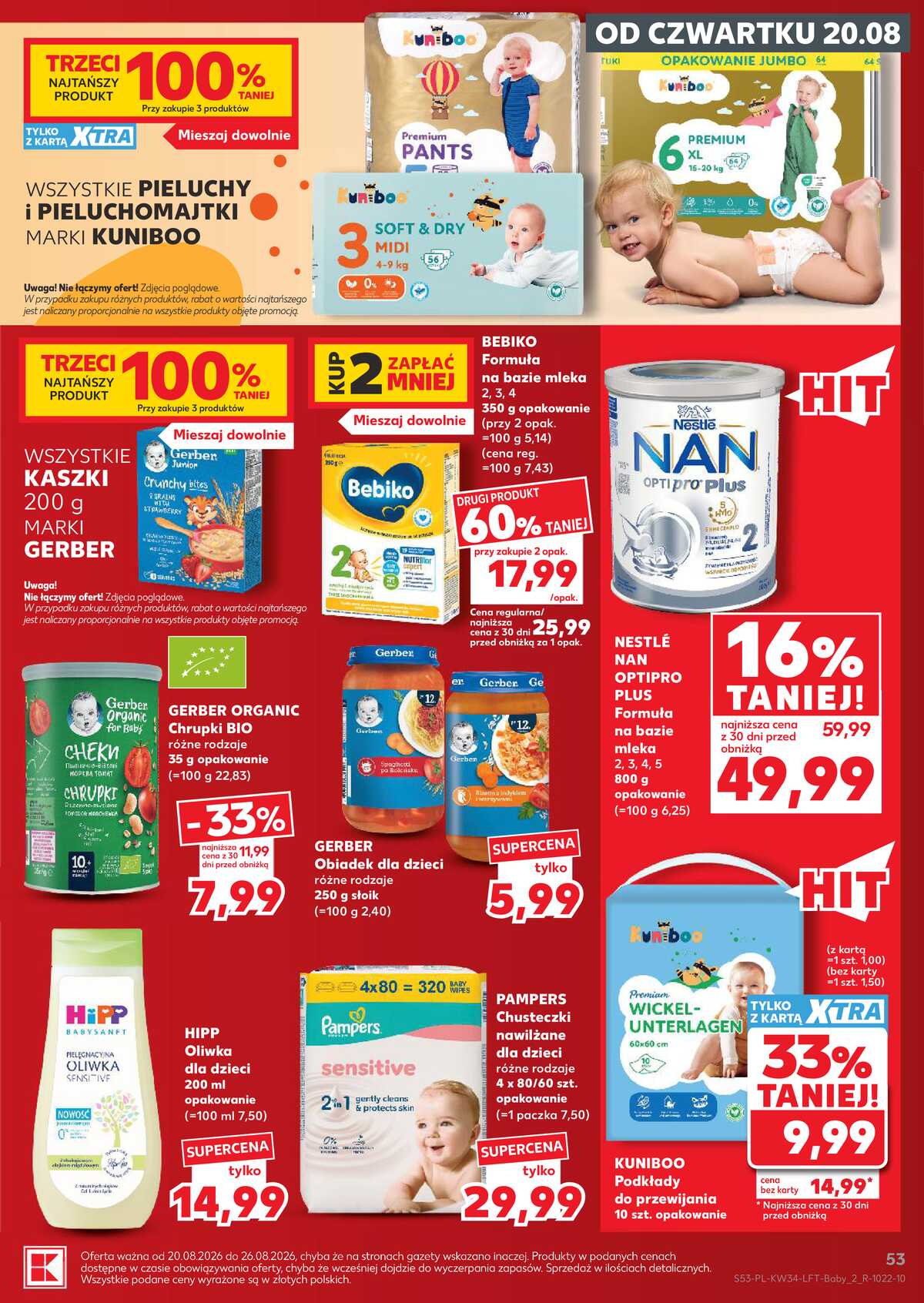 Leták Kaufland Polsko 20.8.-26.8.2026 - Týdenní zpravodaj strana 53