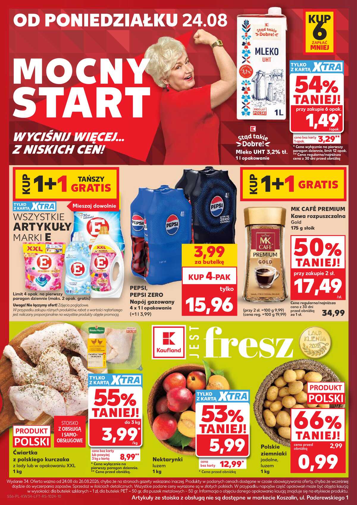 Leták Kaufland Polsko 20.8.-26.8.2026 - Týdenní zpravodaj strana 56