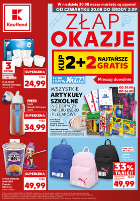 Leták Kaufland Polsko 20.8.-2.9.2026