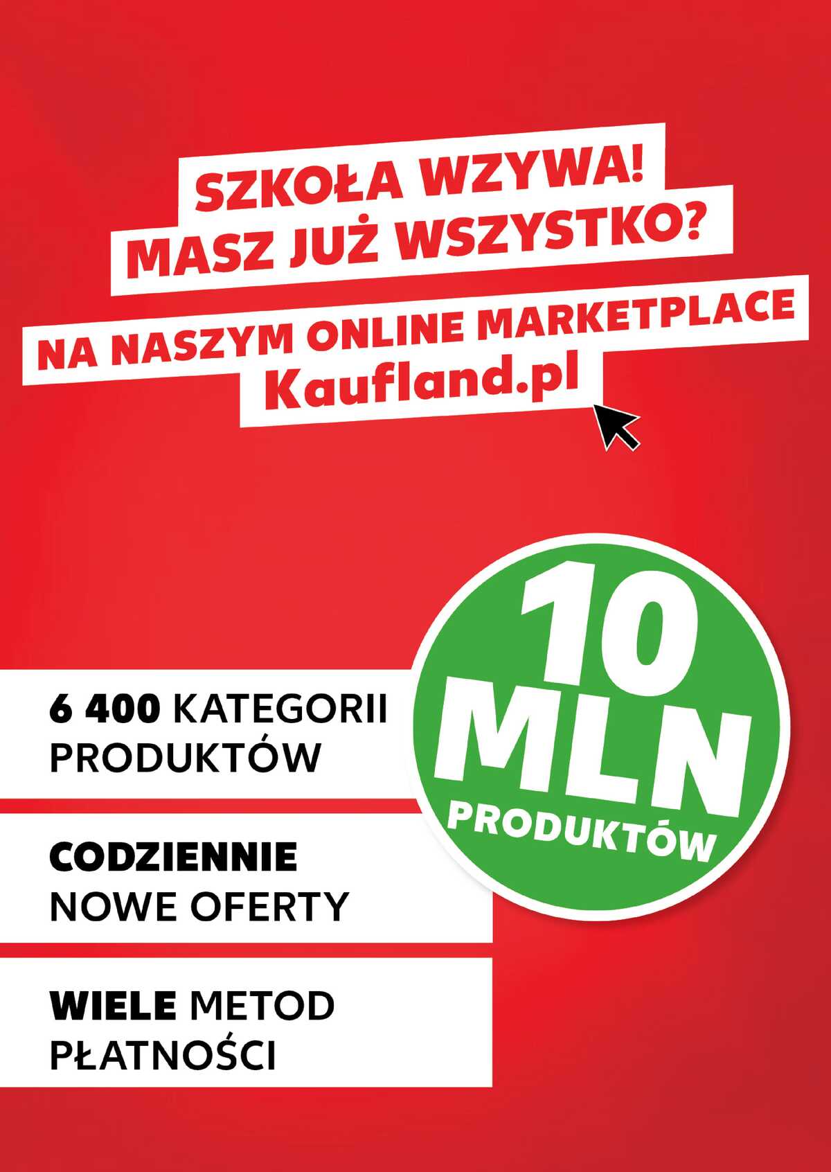 Leták Kaufland Polsko 20.8.-26.8.2026 strana 34