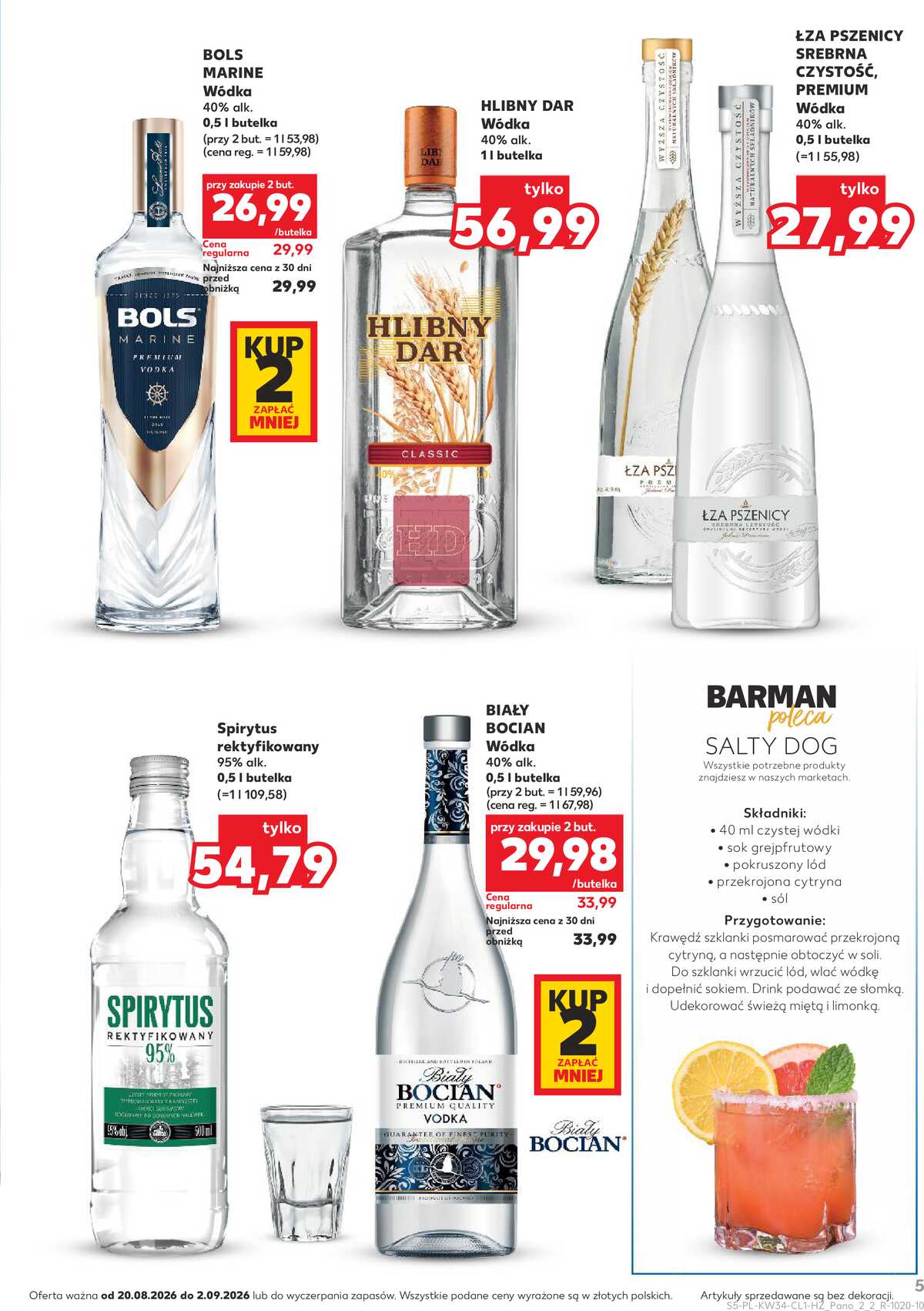 Leták Kaufland Polsko 20.8.-2.9.2026 - Bar v Kauflandu strana 5