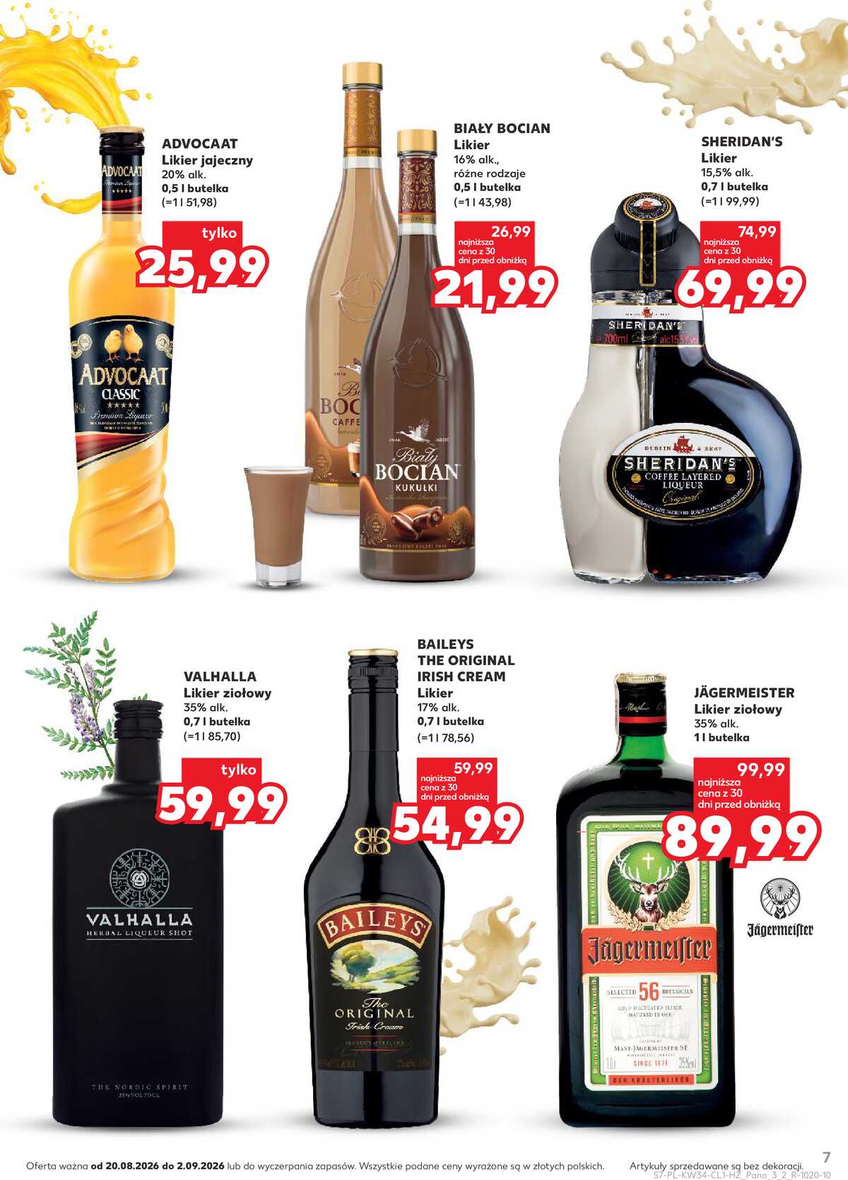 Leták Kaufland Polsko 20.8.-2.9.2026 - Bar v Kauflandu strana 7
