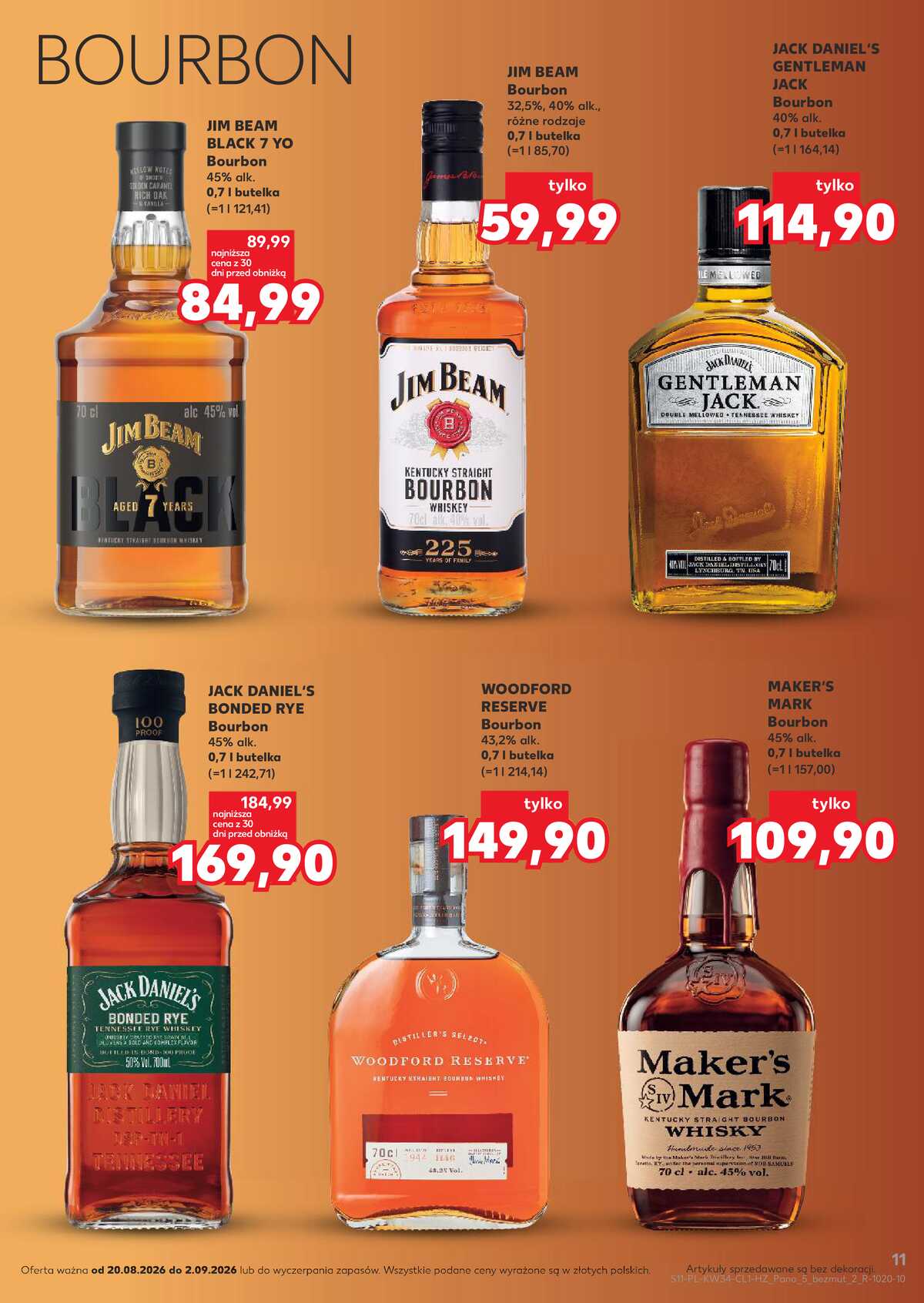 Leták Kaufland Polsko 20.8.-2.9.2026 - Bar v Kauflandu strana 11
