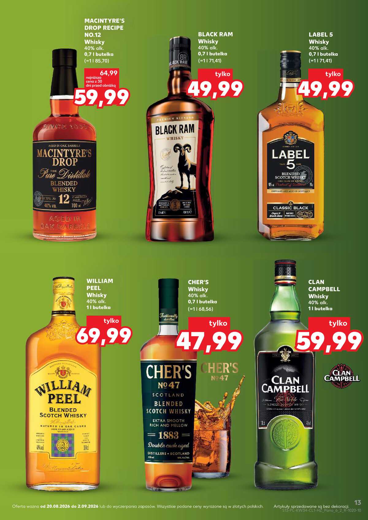 Leták Kaufland Polsko 20.8.-2.9.2026 - Bar v Kauflandu strana 13