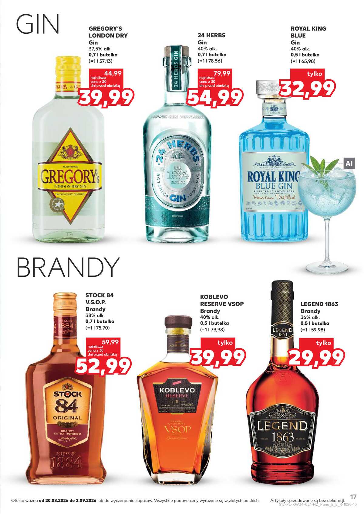 Leták Kaufland Polsko 20.8.-2.9.2026 - Bar v Kauflandu strana 17