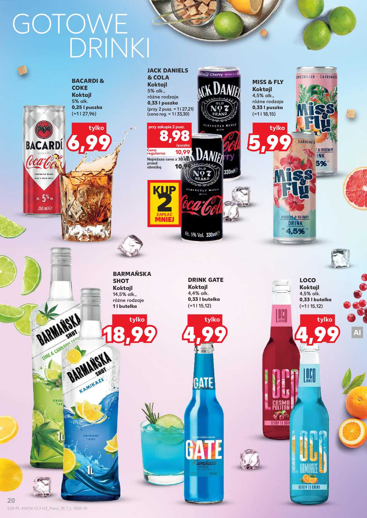 Leták Kaufland Polsko 20.8.-2.9.2026 - Bar v Kauflandu strana 20