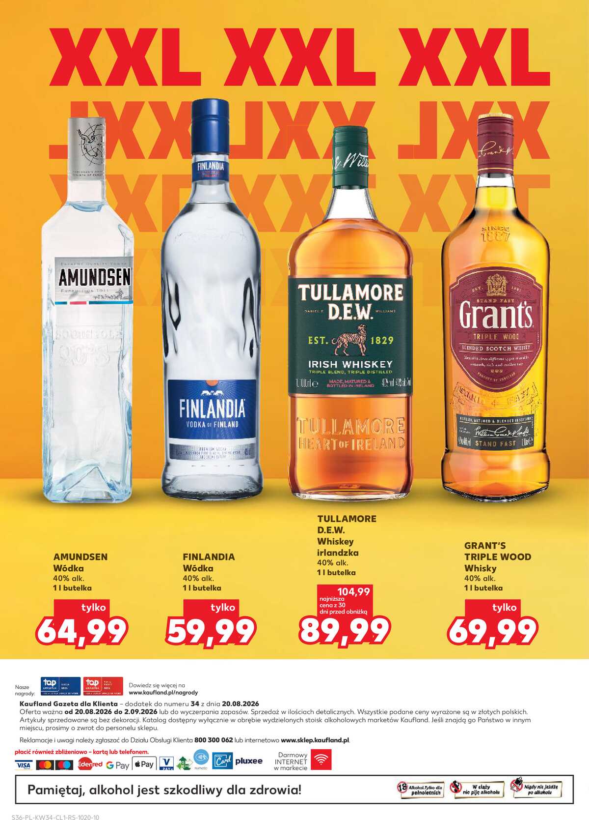 Leták Kaufland Polsko 20.8.-2.9.2026 - Bar v Kauflandu strana 36