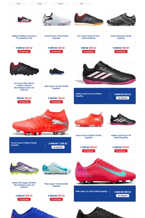 Intersport Kopačky a míče - 19. 8. 2026