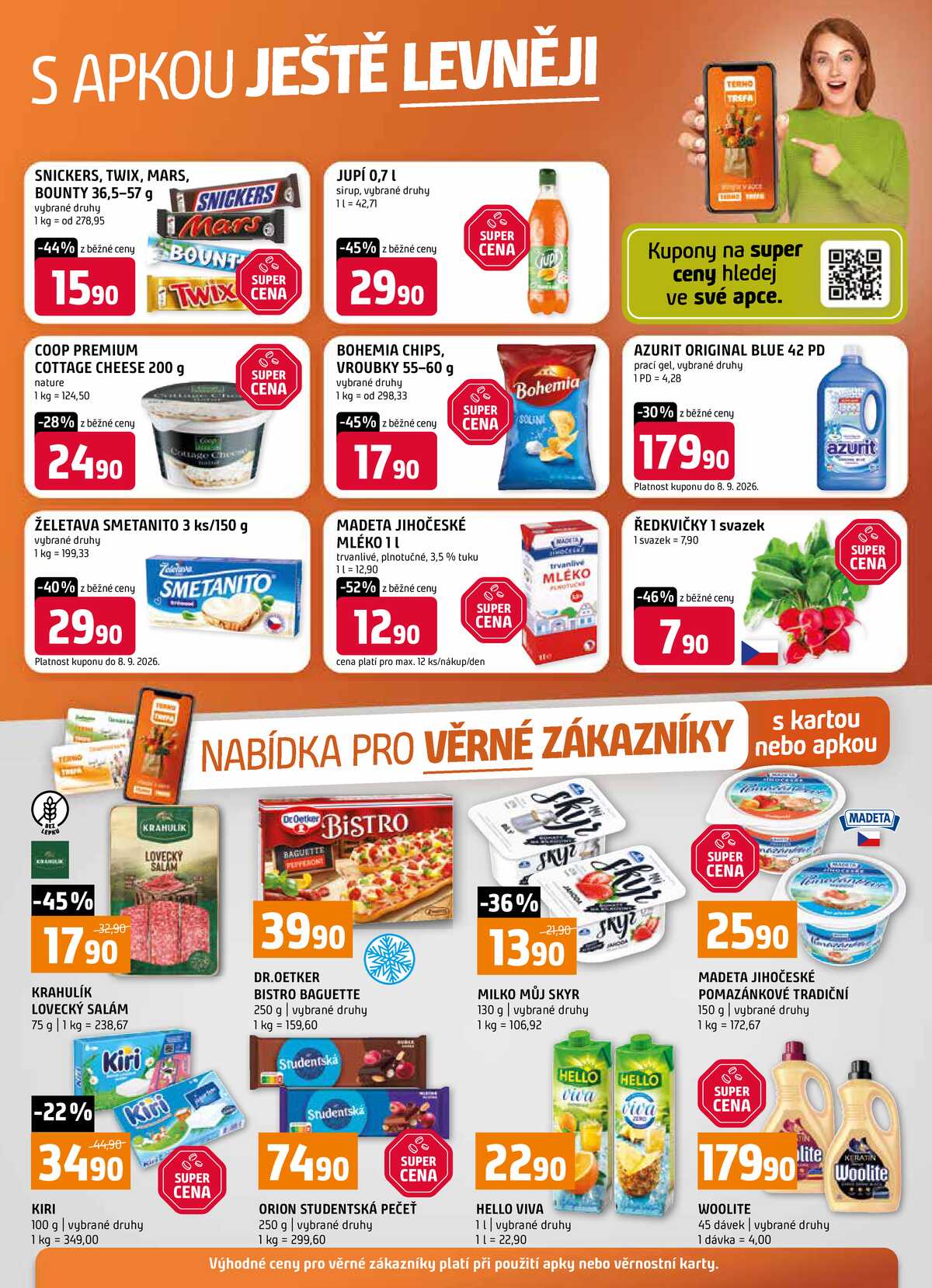 Terno Trhové Sviny, Bechyně, Třeboň, Týn nad Vltavou, České Budějovice, Hradec Králové, Olomouc, Borovany, Zlín, Český Krumlov, Prachatice od 26.8. do 1.9.2026 strana 18