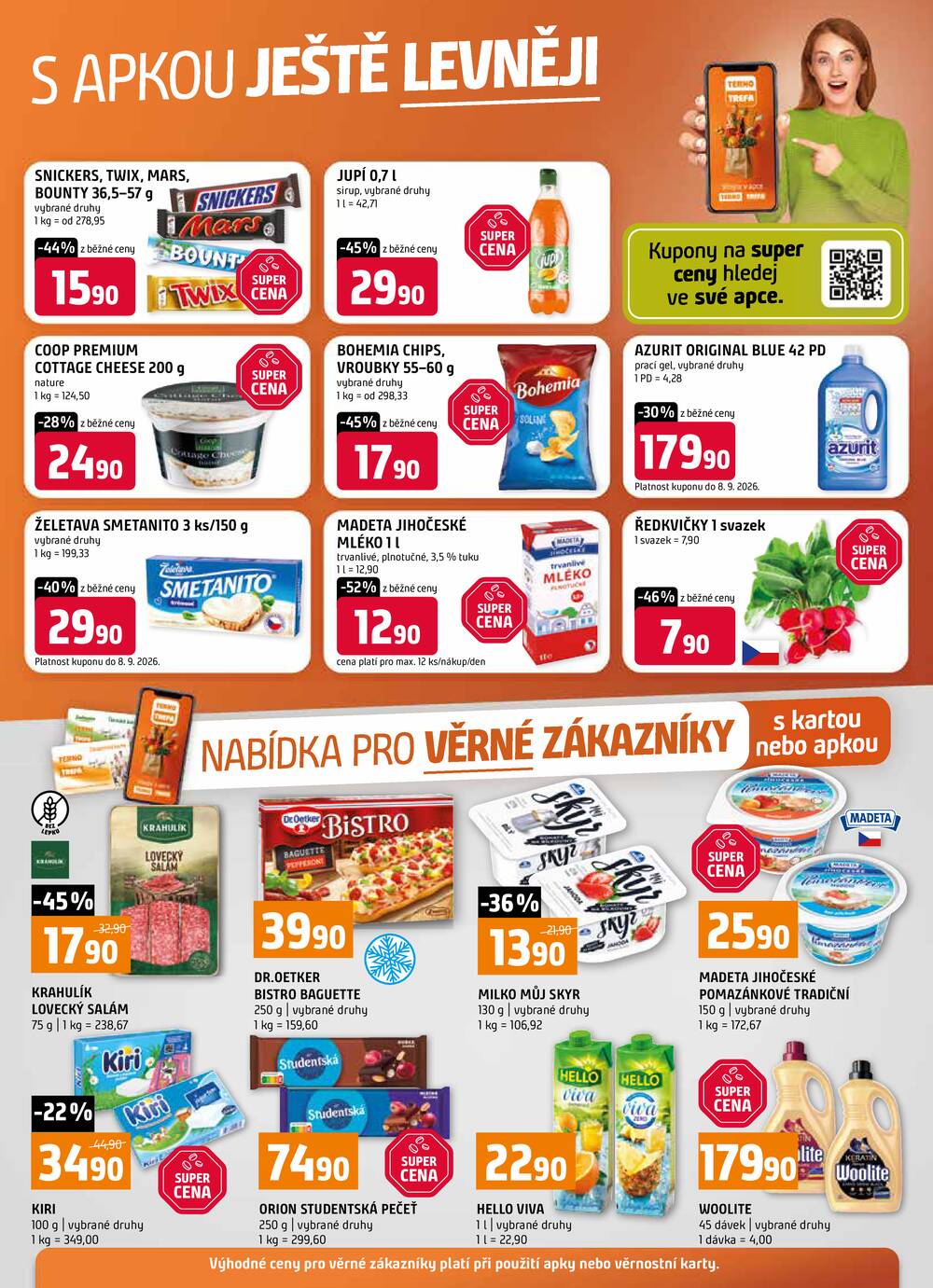 Terno Trhové Sviny, Bechyně, Třeboň, Týn nad Vltavou, České Budějovice, Hradec Králové, Olomouc, Borovany, Zlín, Český Krumlov, Prachatice od 26.8. do 1.9.2026
