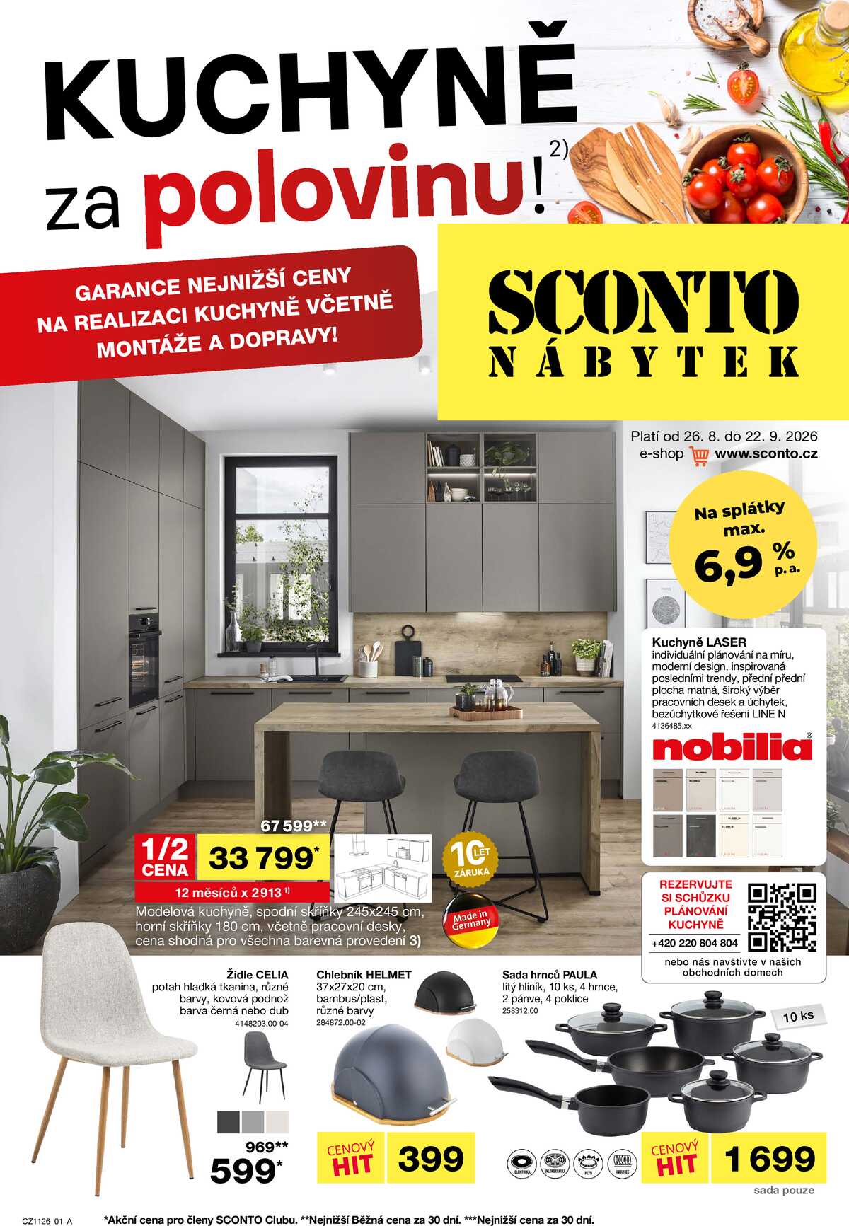 Sconto nábytek od 26.8. do 22.9.2026 strana 1