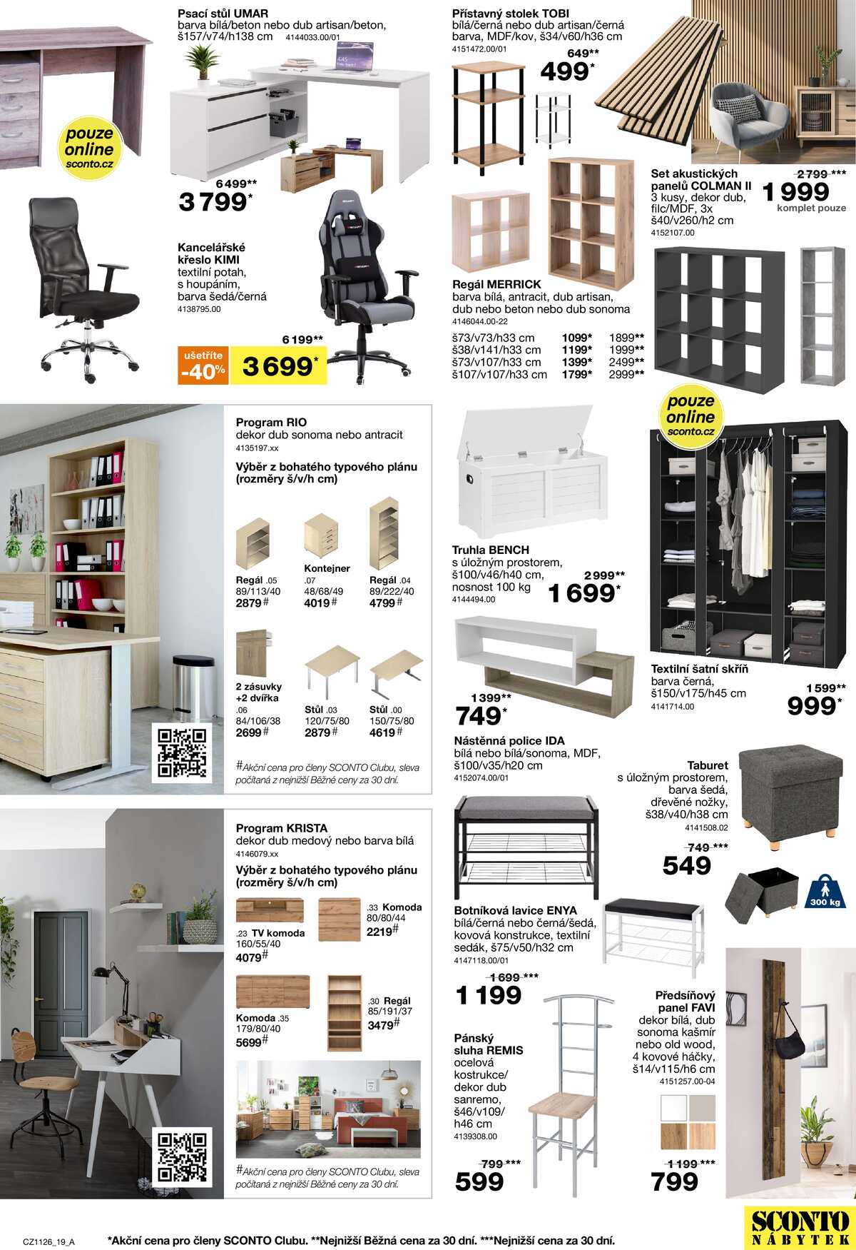 Sconto nábytek od 26.8. do 22.9.2026 strana 19