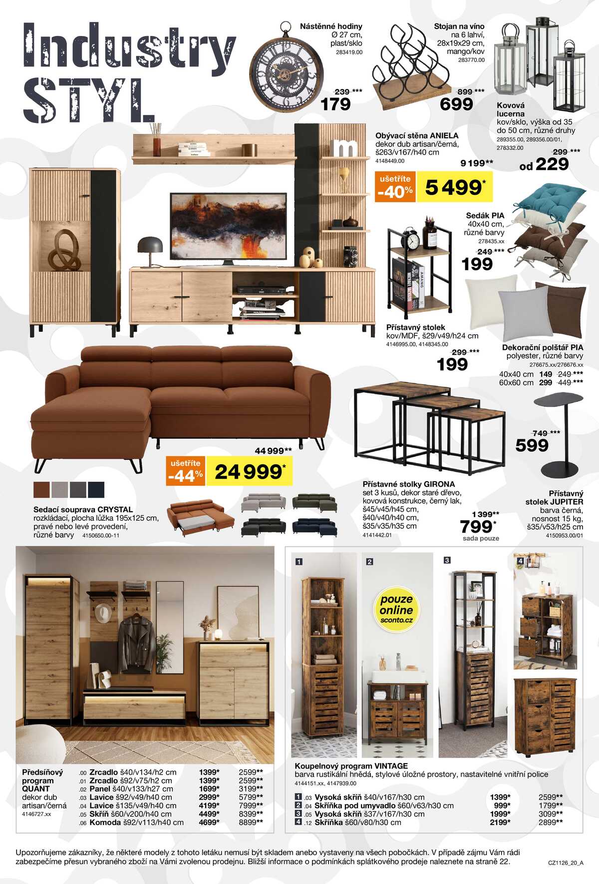 Sconto nábytek od 26.8. do 22.9.2026 strana 20