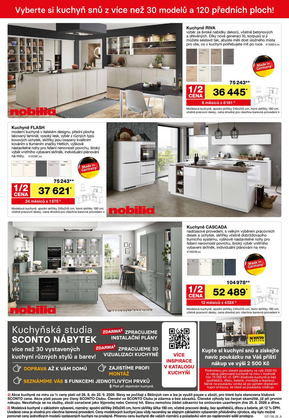 Leták SCONTO Nábytek - Sconto nábytek od 26.8. do 22.9.2026 - strana 2 Leták SCONTO Nábytek - Sconto nábytek od 26.8. do 22.9.2026 - strana 2
