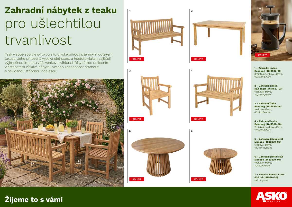 ASKO - NÁBYTEK Zahradní katalog 2026 strana 17