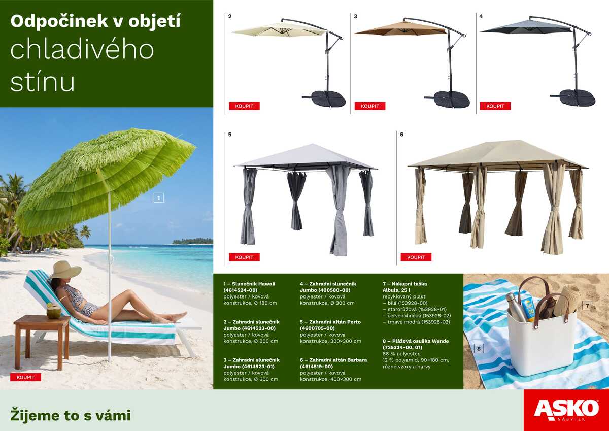 ASKO - NÁBYTEK Zahradní katalog 2026 strana 20
