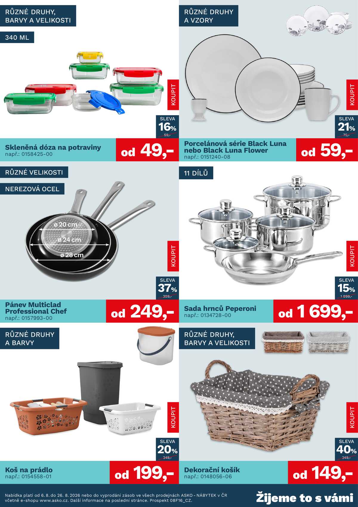 ASKO - NÁBYTEK Bytové doplňky do 26.8. strana 2