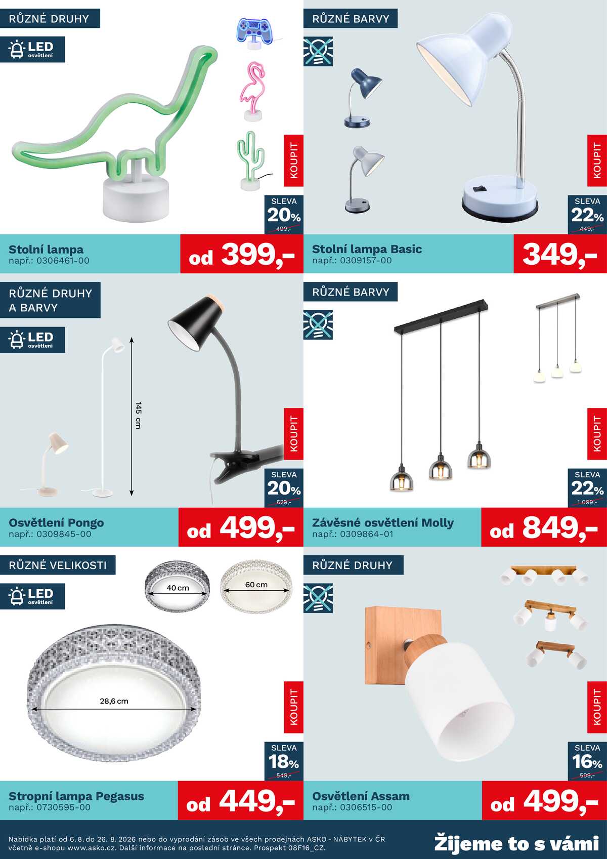 ASKO - NÁBYTEK Bytové doplňky do 26.8. strana 4