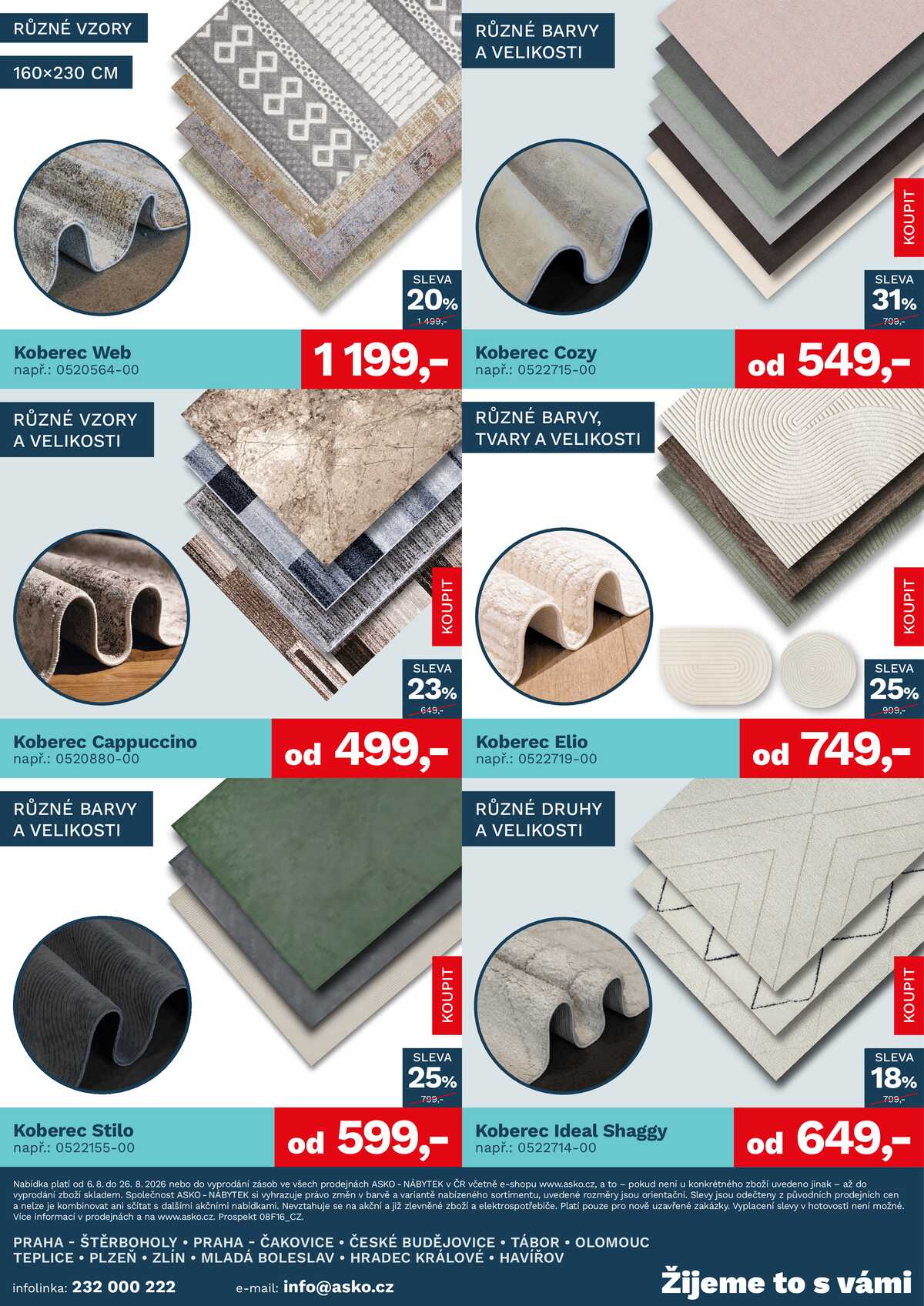 ASKO - NÁBYTEK Bytové doplňky do 26.8. strana 5