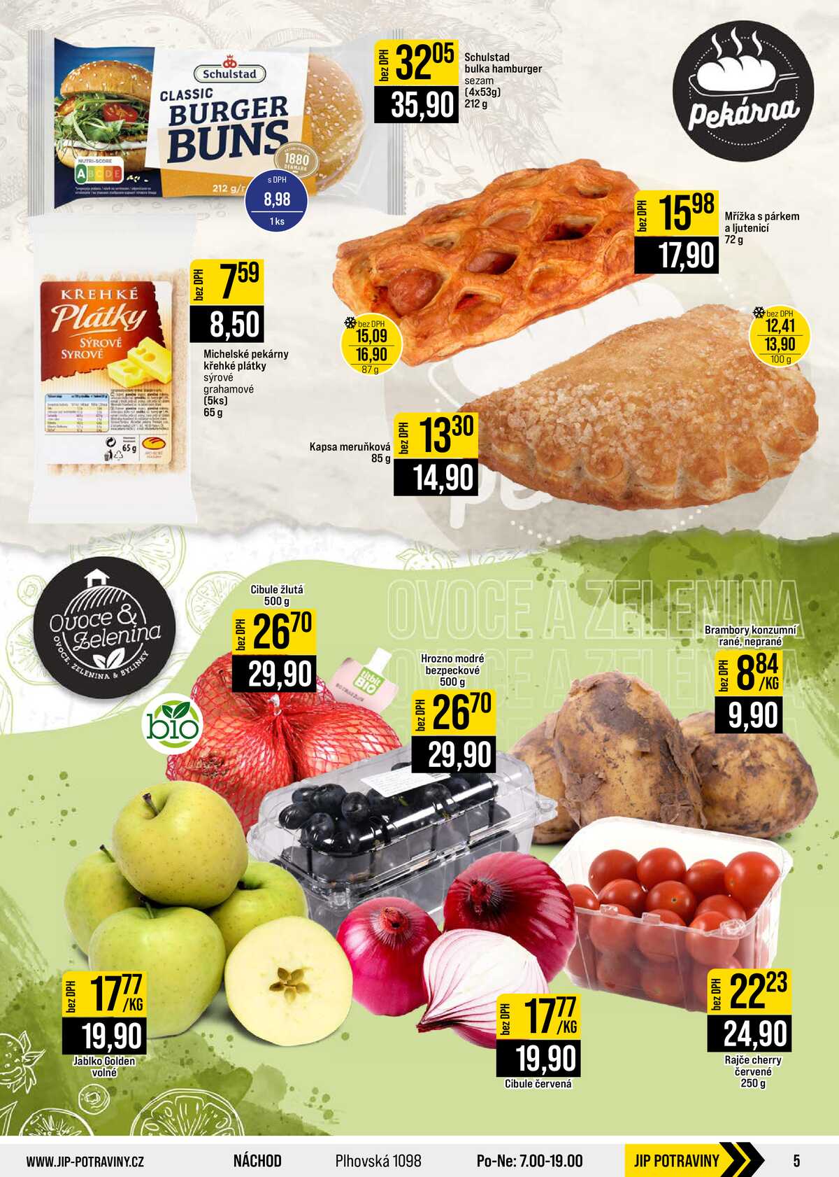 JIP Cash & Carry České Budějovice, Most, Náchod, Polička, Sušice a Svoboda nad Úpou od 19.8. do 25.8.2026 strana 5