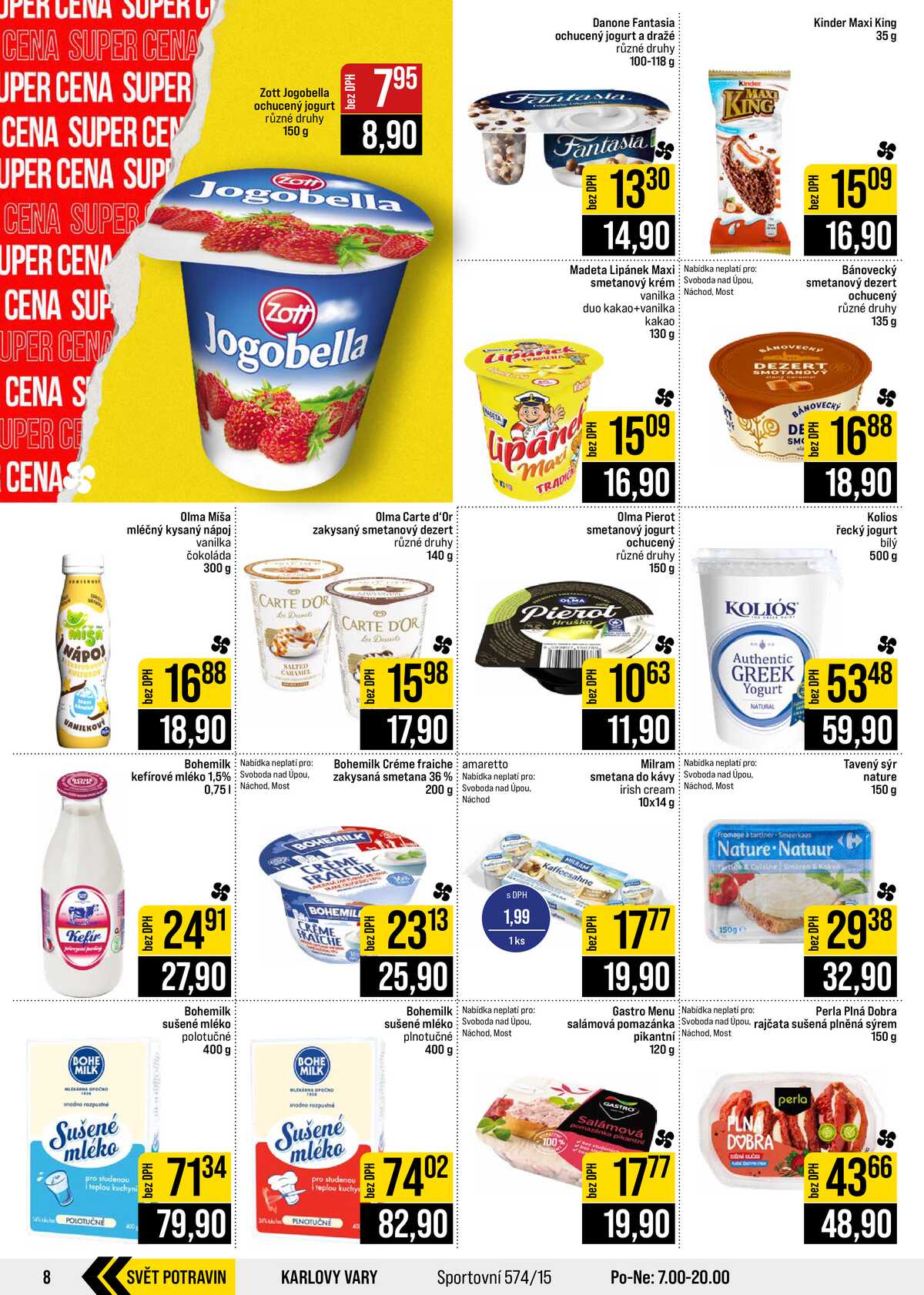 JIP Cash & Carry České Budějovice, Most, Náchod, Polička, Sušice a Svoboda nad Úpou od 19.8. do 25.8.2026 strana 8