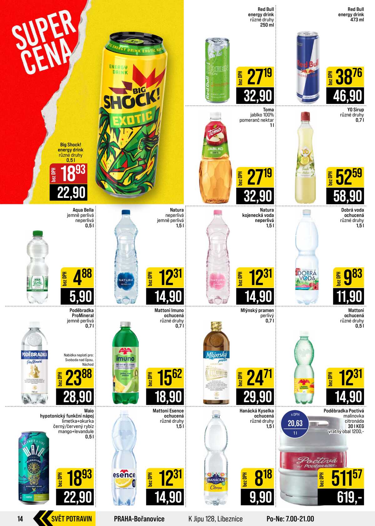 JIP Cash & Carry České Budějovice, Most, Náchod, Polička, Sušice a Svoboda nad Úpou od 19.8. do 25.8.2026 strana 14