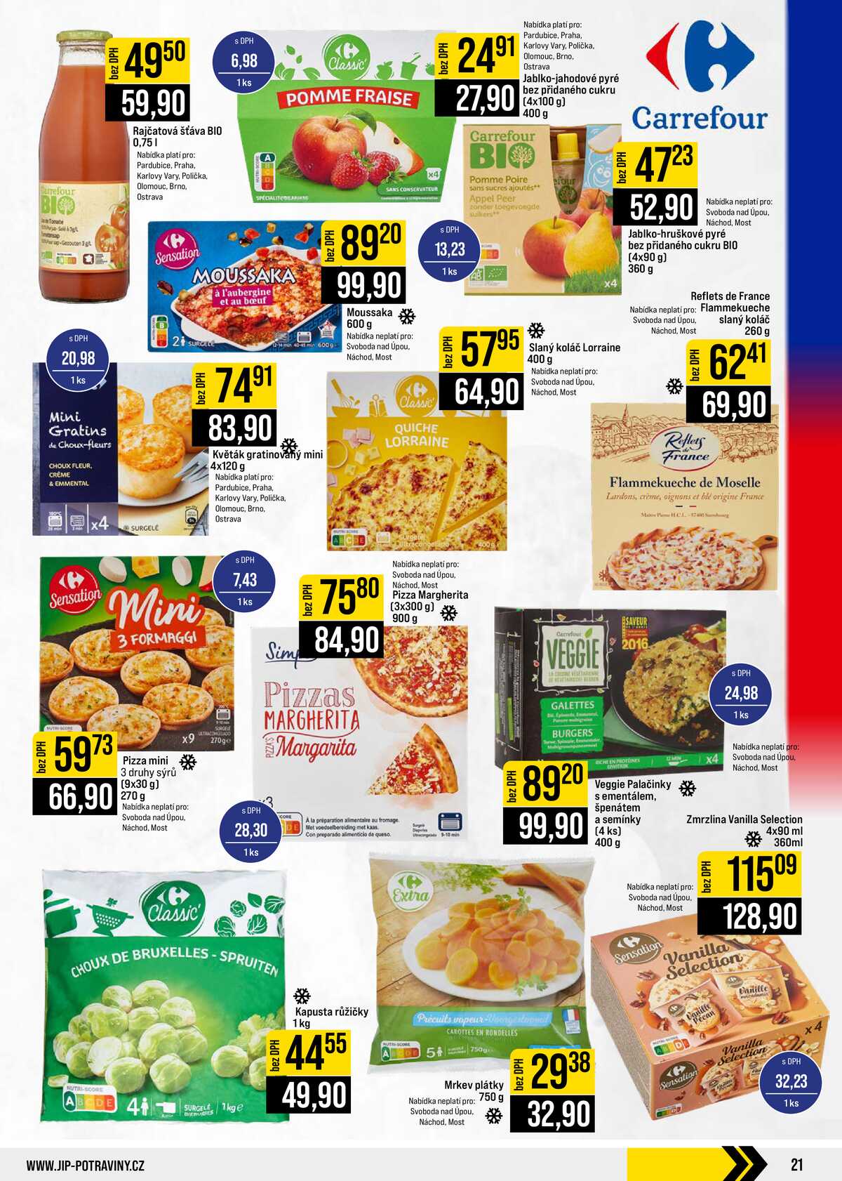 JIP Cash & Carry České Budějovice, Most, Náchod, Polička, Sušice a Svoboda nad Úpou od 19.8. do 25.8.2026 strana 21