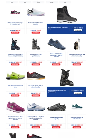 Intersport Boty - 20. 8. 2026