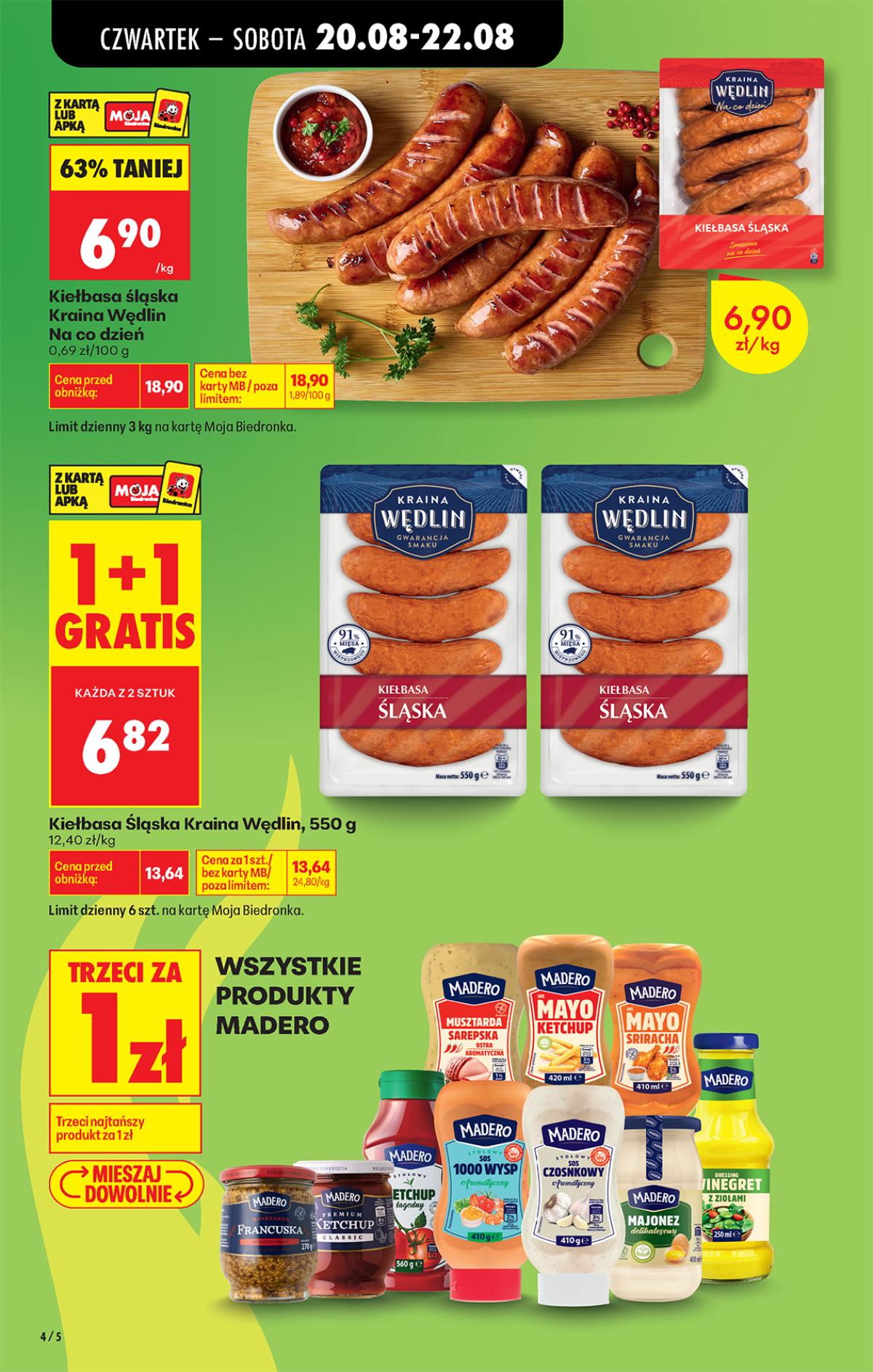 Leták Biedronka Polsko 20.8.-26.8.2026 strana 4